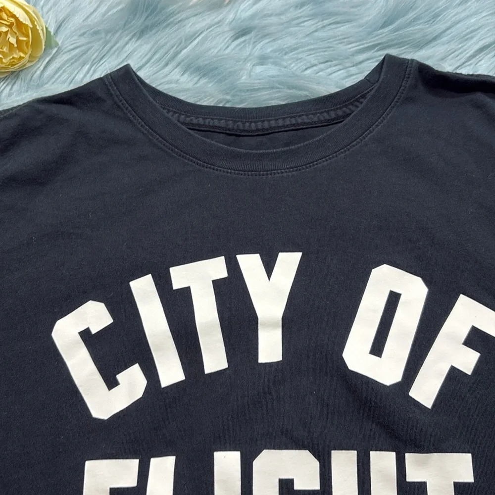 Jordan City of Flight Paris T Shirt Black White sz M
